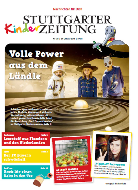 Stuttgarter Kinderzeitung - Pauls Kinderwelt - Kinderzeitung